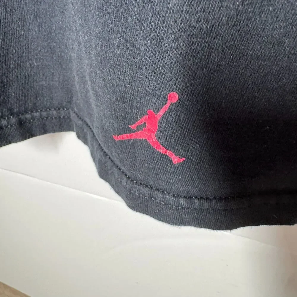 Jordan Jumpman‎ T Shirt Dwayne Wade 2XL Black Graphic Retro